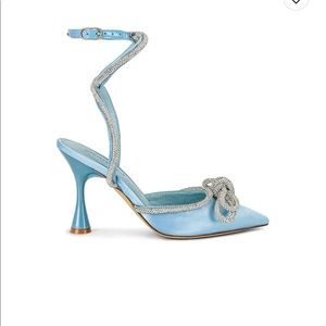 Crystal blue Jeffrey Campbell heels